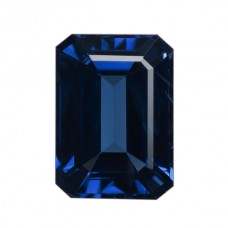 Octagon Genuine Blue Sapphire Single Stone(s)