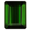 Octagon Genuine Green Tourmaline Single Stone(s)